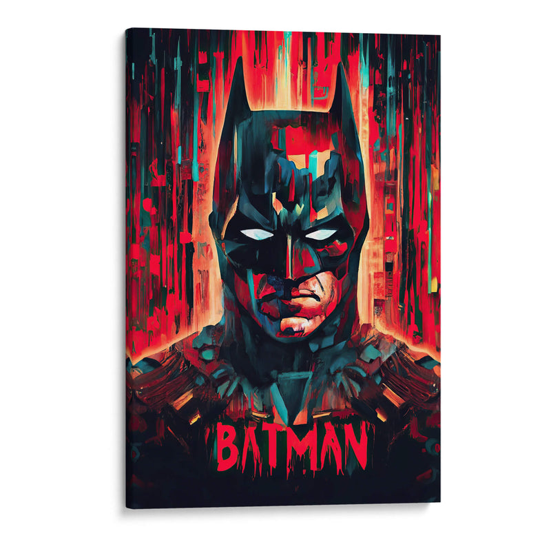 Batman rojo - Paltik Arte Digital | Cuadro decorativo de Canvas Lab