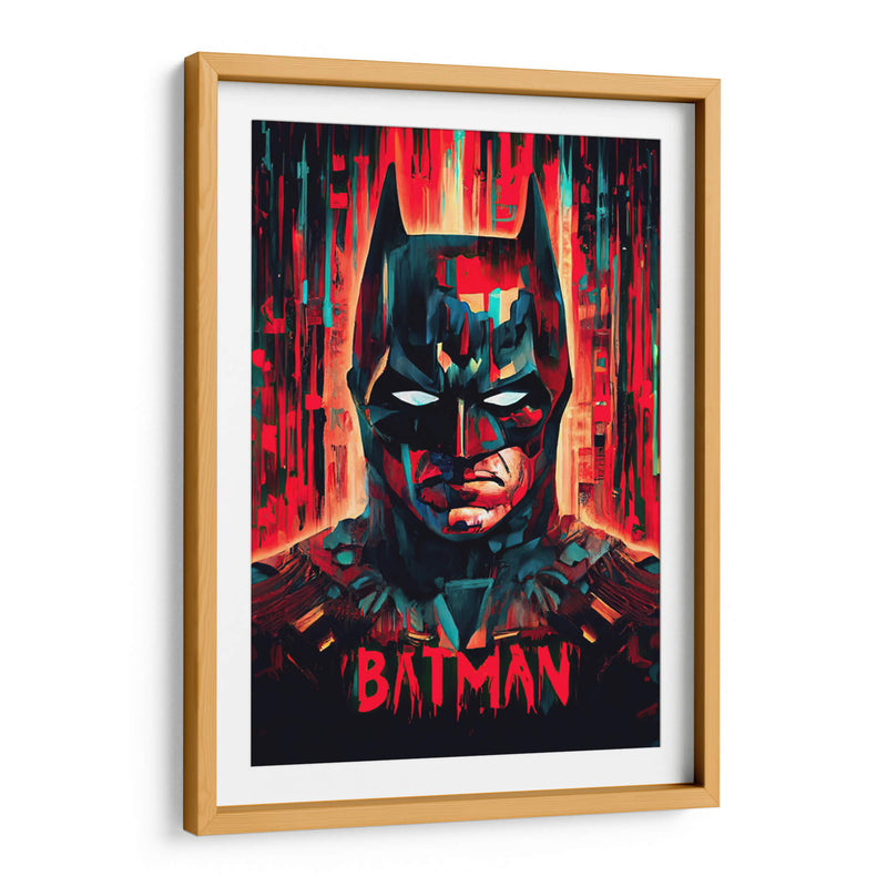 Batman rojo - Paltik Arte Digital | Cuadro decorativo de Canvas Lab