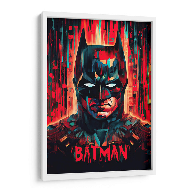 Batman rojo - Paltik Arte Digital | Cuadro decorativo de Canvas Lab
