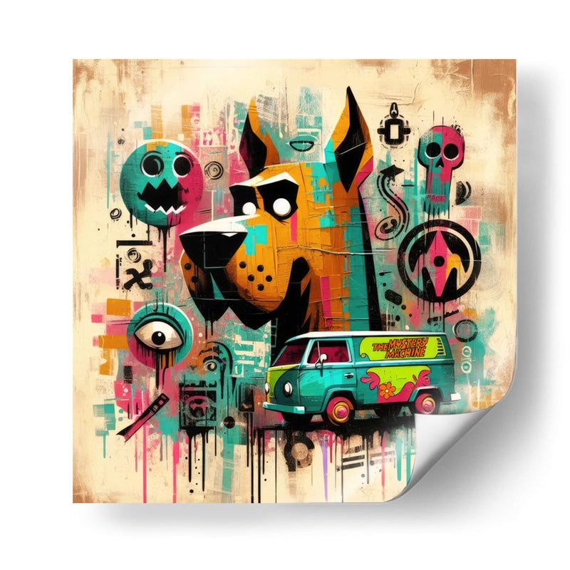 Scooby-Do - Paltik Arte Digital | Cuadro decorativo de Canvas Lab