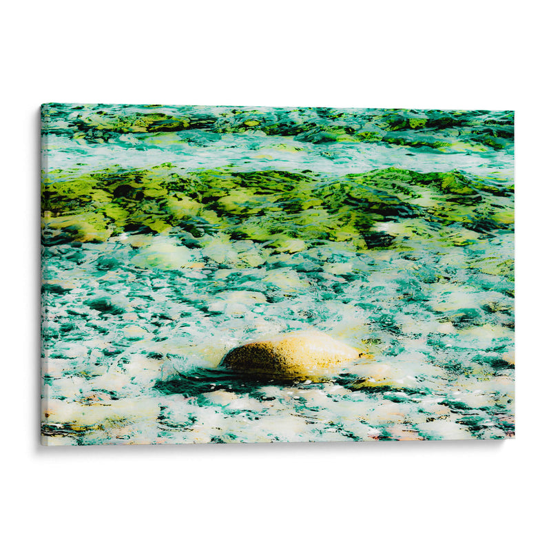 Abstractos y verdes del mar - FErB | Cuadro decorativo de Canvas Lab