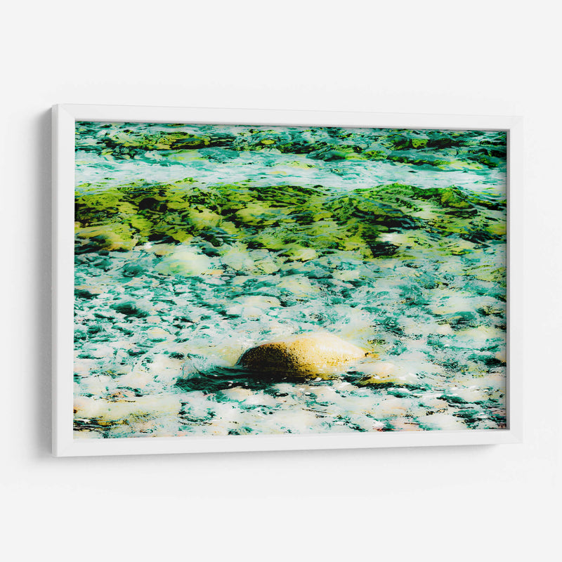 Abstractos y verdes del mar - FErB | Cuadro decorativo de Canvas Lab