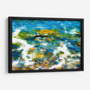 Abstractos ocres y aqua  de piedras y mar - FErB | Cuadro decorativo de Canvas Lab