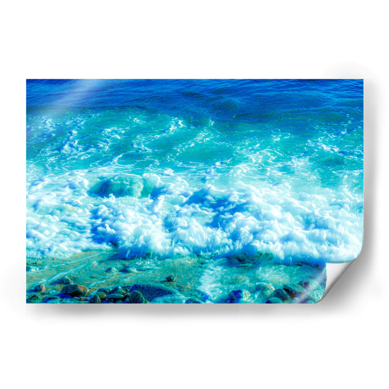 Blanco, fresco y celeste de mar. - FErB | Cuadro decorativo de Canvas Lab