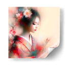 Dama japonesa - Paltik Arte Digital | Cuadro decorativo de Canvas Lab