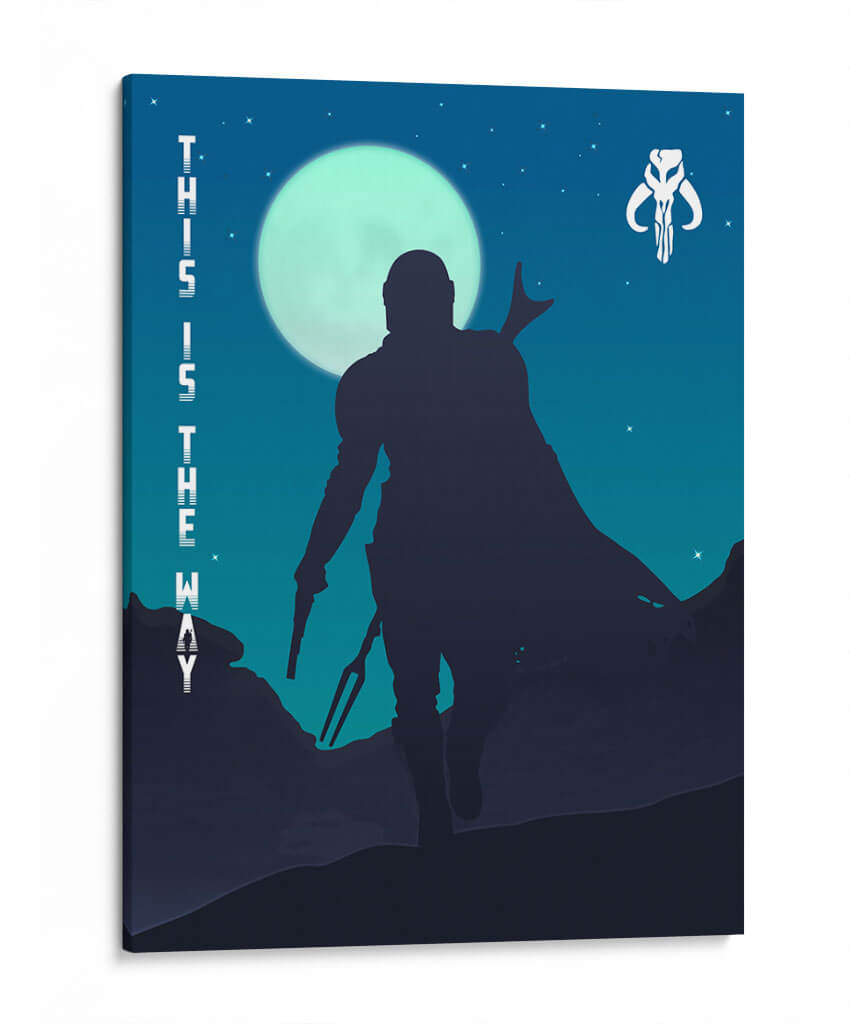 Mando This is the way - Roge I. Luis | Cuadro decorativo de Canvas Lab