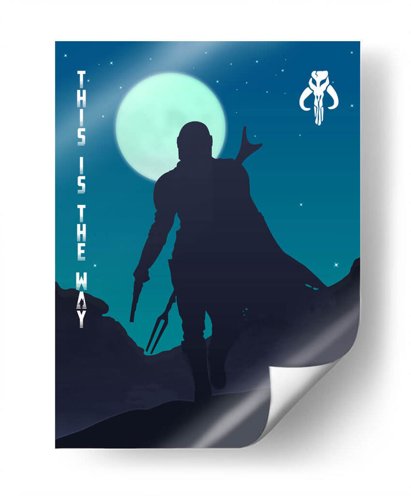 Mando This is the way - Roge I. Luis | Cuadro decorativo de Canvas Lab