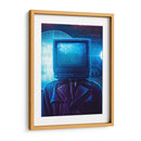 Hombre Televisión - Showdown Connection | Cuadro decorativo de Canvas Lab