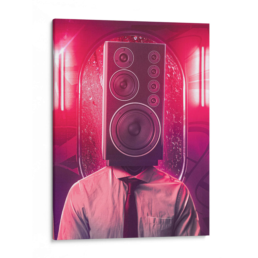 Gran Hombre Bocina  - Showdown Connection | Cuadro decorativo de Canvas Lab