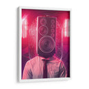 Gran Hombre Bocina  - Showdown Connection | Cuadro decorativo de Canvas Lab