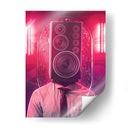 Gran Hombre Bocina  - Showdown Connection | Cuadro decorativo de Canvas Lab