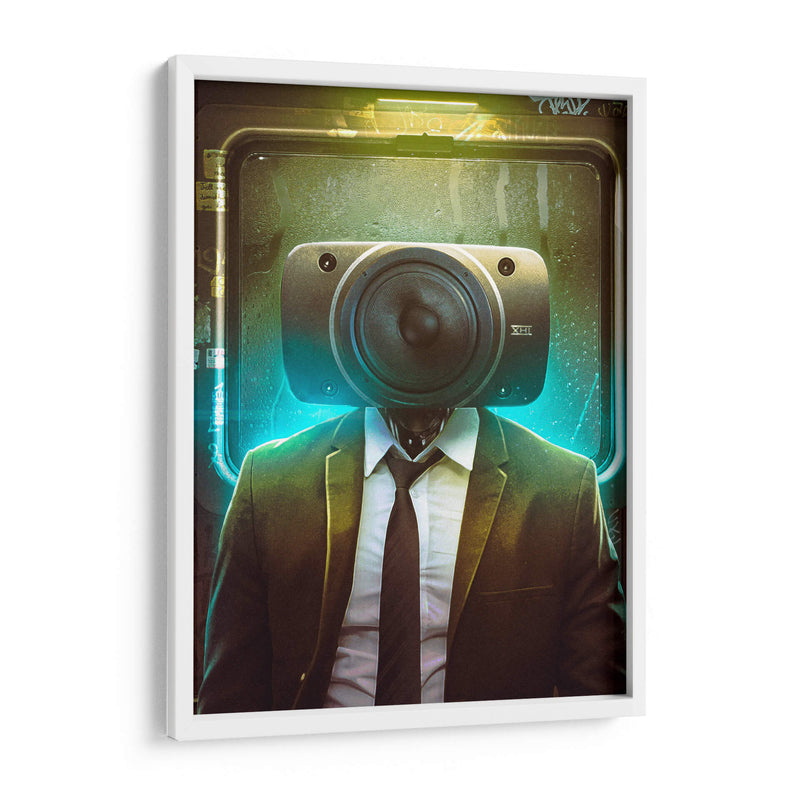 Hombre Bocina - Showdown Connection | Cuadro decorativo de Canvas Lab