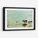 Gaviota entre verdes y azules - FErB | Cuadro decorativo de Canvas Lab