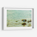 Gaviota entre verdes y azules - FErB | Cuadro decorativo de Canvas Lab