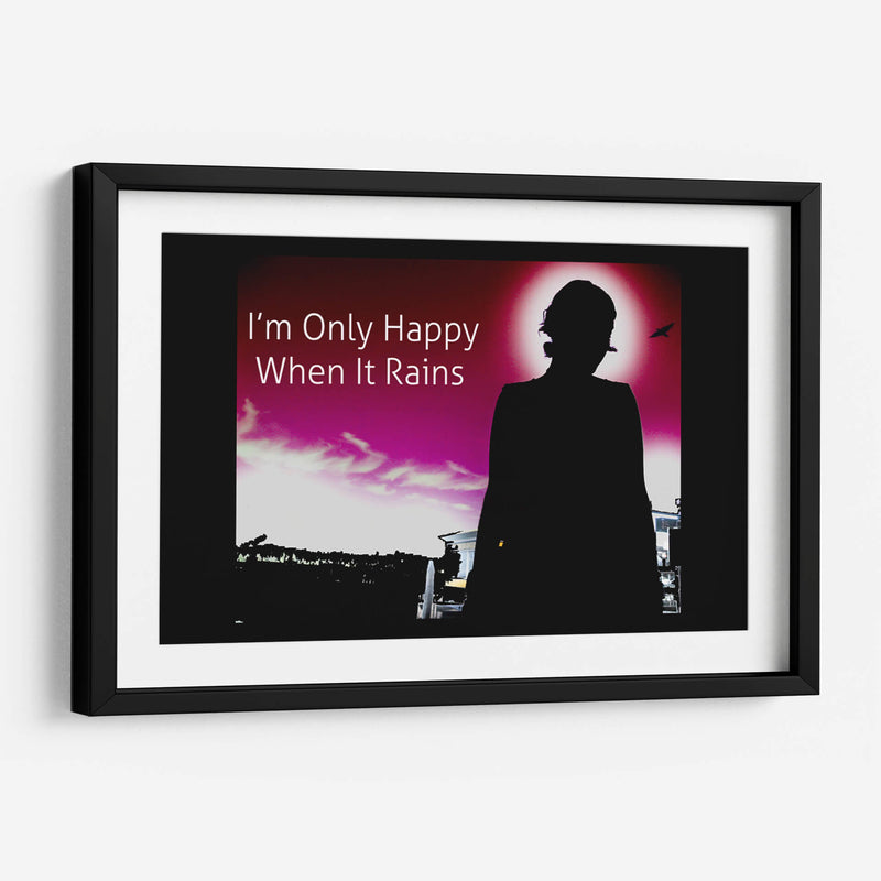 I'm only happy when it rains - Salminda | Cuadro decorativo de Canvas Lab