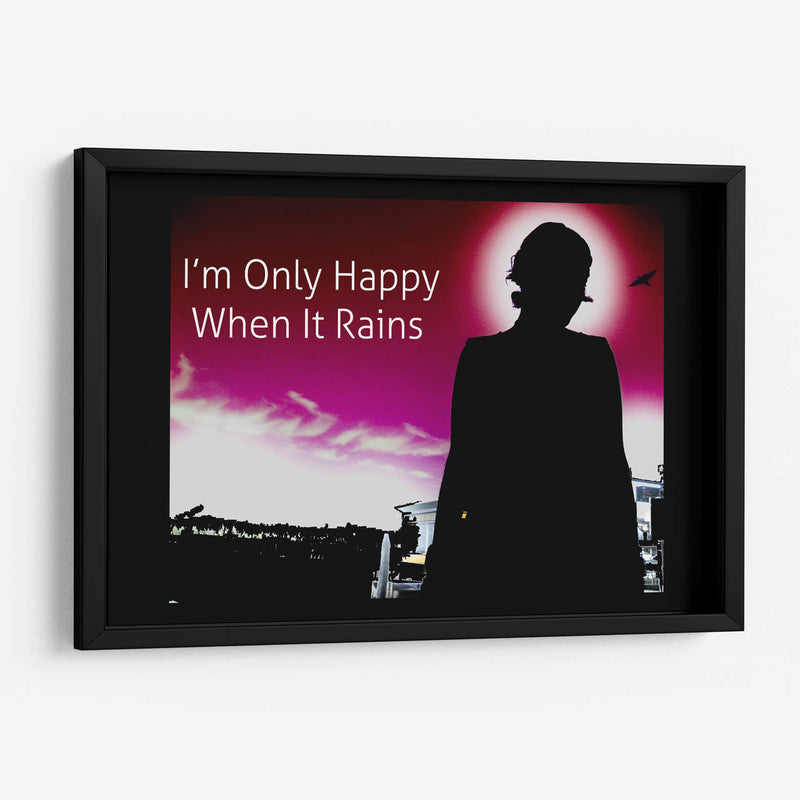 I'm only happy when it rains - Salminda | Cuadro decorativo de Canvas Lab