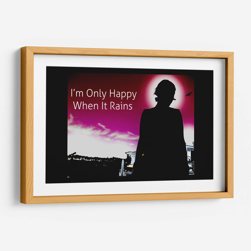 I'm only happy when it rains - Salminda | Cuadro decorativo de Canvas Lab