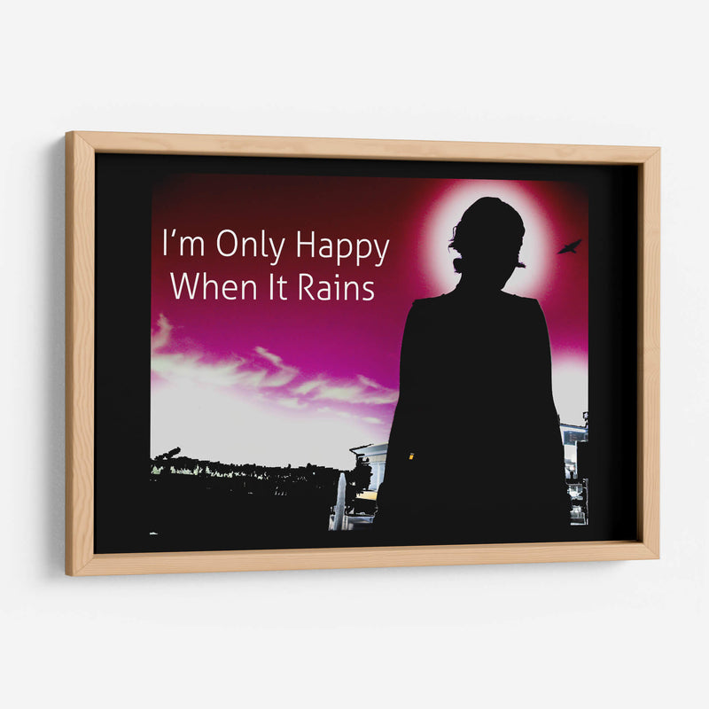 I'm only happy when it rains - Salminda | Cuadro decorativo de Canvas Lab