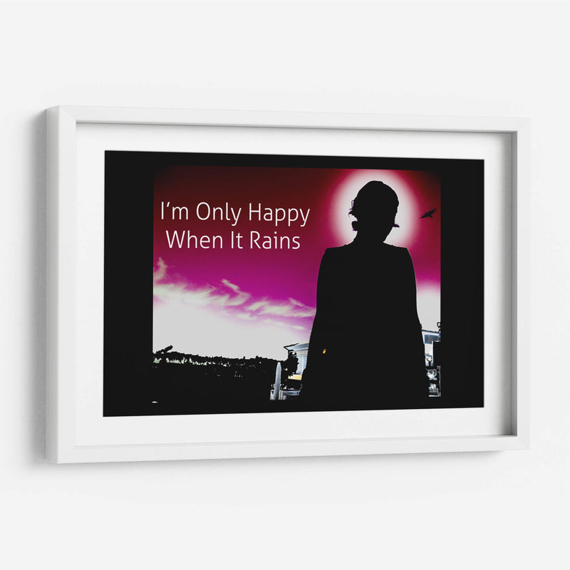 I'm only happy when it rains - Salminda | Cuadro decorativo de Canvas Lab