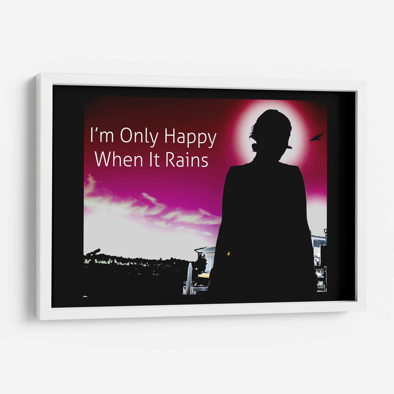 I'm only happy when it rains - Salminda | Cuadro decorativo de Canvas Lab