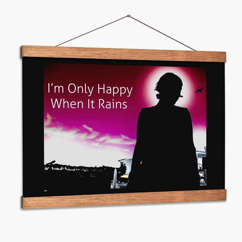 I'm only happy when it rains - Salminda | Cuadro decorativo de Canvas Lab