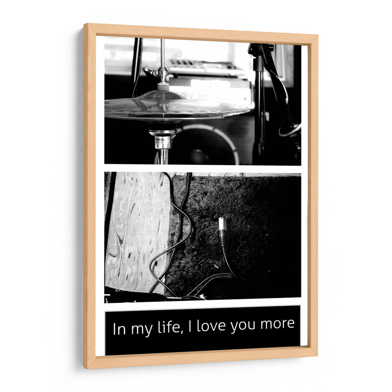 In my life I love you more - Salminda | Cuadro decorativo de Canvas Lab