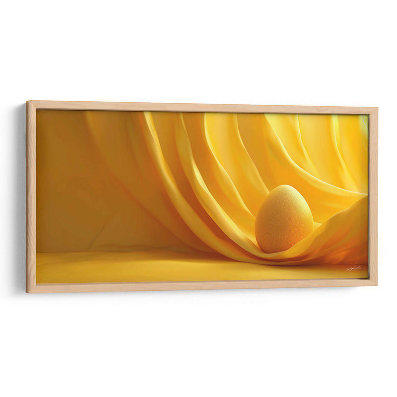 Huevo Abstracto - Amarillo - 1 - DeLaVegaGaming | Cuadro decorativo de Canvas Lab