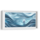 Huevo Abstracto - Azul - 1 - DeLaVegaGaming | Cuadro decorativo de Canvas Lab