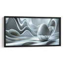 Huevo Abstracto - Blanco - 1 - DeLaVegaGaming | Cuadro decorativo de Canvas Lab