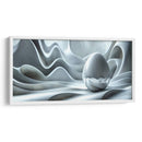Huevo Abstracto - Blanco - 1 - DeLaVegaGaming | Cuadro decorativo de Canvas Lab