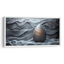 Huevo Abstracto - Negro - 2 - DeLaVegaGaming | Cuadro decorativo de Canvas Lab