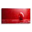 Huevo Abstracto - Rojo - 2 - DeLaVegaGaming | Cuadro decorativo de Canvas Lab