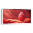 Huevo Abstracto - Rojo - 5 - DeLaVegaGaming | Cuadro decorativo de Canvas Lab