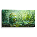 Huevo Abstracto - Verde - 1 - DeLaVegaGaming | Cuadro decorativo de Canvas Lab