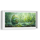 Huevo Abstracto - Verde - 1 - DeLaVegaGaming | Cuadro decorativo de Canvas Lab