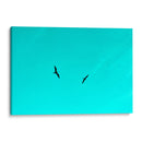 Vuelo en pareja entre Celeste - FErB | Cuadro decorativo de Canvas Lab