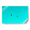 Vuelo en pareja entre Celeste - FErB | Cuadro decorativo de Canvas Lab