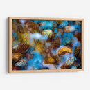 Pintadas de tomas celestes blancos y ocres - FErB | Cuadro decorativo de Canvas Lab