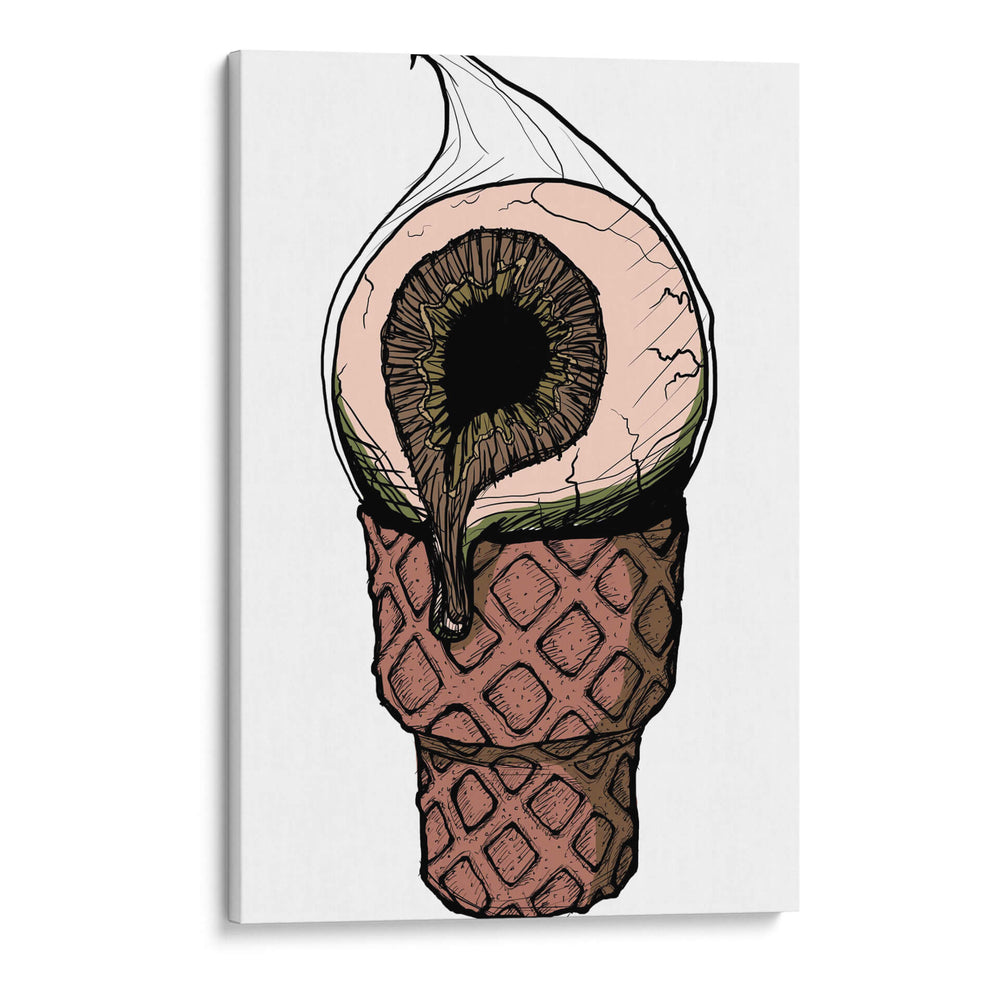Helado sabor susto - Alejandro Cacho | Cuadro decorativo de Canvas Lab