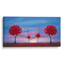 ÁRBOLES Y MÚSICA - Cecilia Flores | Cuadro decorativo de Canvas Lab