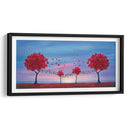 ÁRBOLES Y MÚSICA - Cecilia Flores | Cuadro decorativo de Canvas Lab