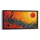 ATARDECER CON MÚSICA - Cecilia Flores | Cuadro decorativo de Canvas Lab