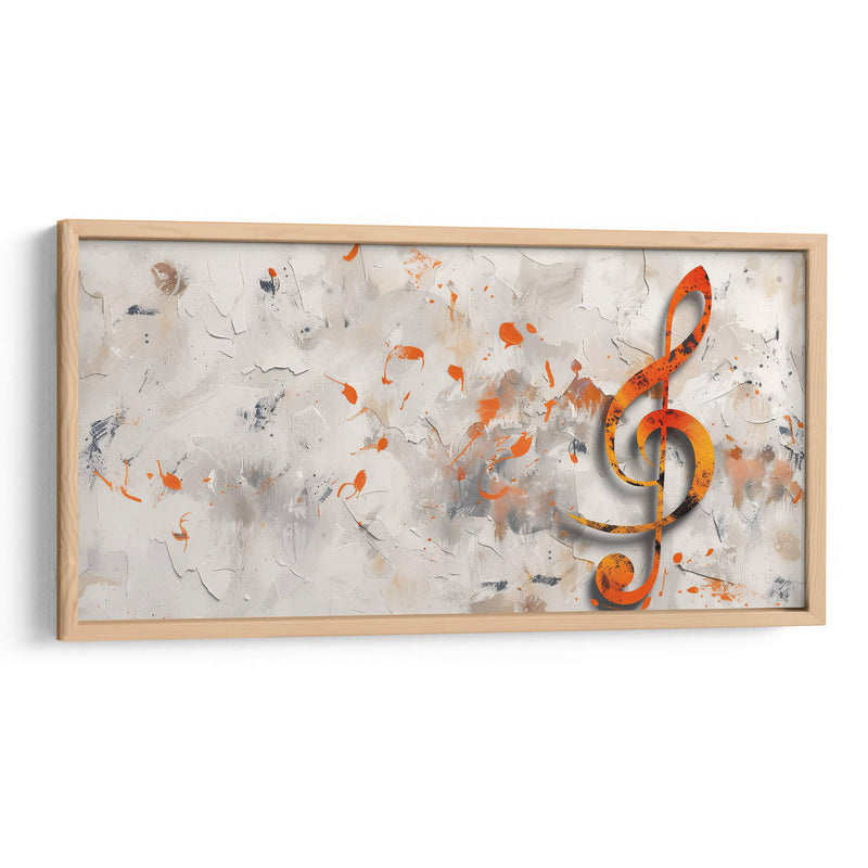 CLAVE DE SOL 2 - Cecilia Flores | Cuadro decorativo de Canvas Lab