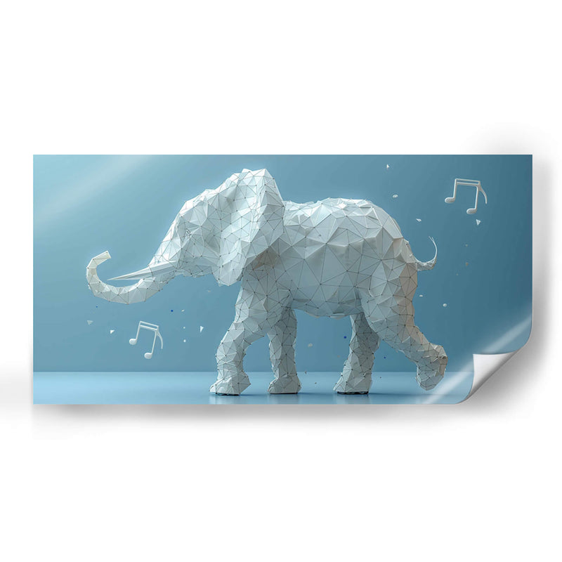 ELEFANTE - Cecilia Flores | Cuadro decorativo de Canvas Lab