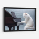 GATO TOCANDO PIANO - Cecilia Flores | Cuadro decorativo de Canvas Lab