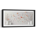 HOJAS Y NOTAS - Cecilia Flores | Cuadro decorativo de Canvas Lab