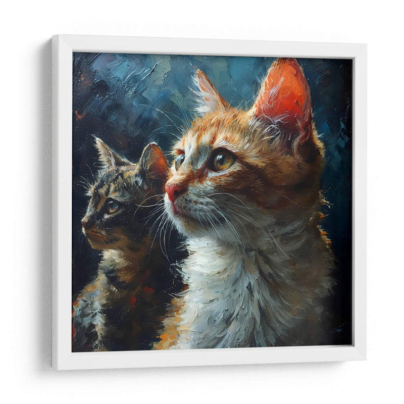 GATITOS 3 - Cecilia Flores | Cuadro decorativo de Canvas Lab