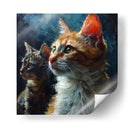 GATITOS 3 - Cecilia Flores | Cuadro decorativo de Canvas Lab