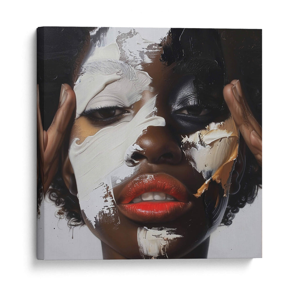 Pureza en Contraste - angel_prints | Cuadro decorativo de Canvas Lab