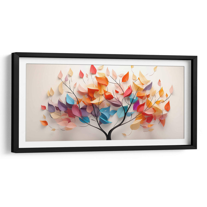 ÁRBOL CON HOJAS - Cecilia Flores | Cuadro decorativo de Canvas Lab